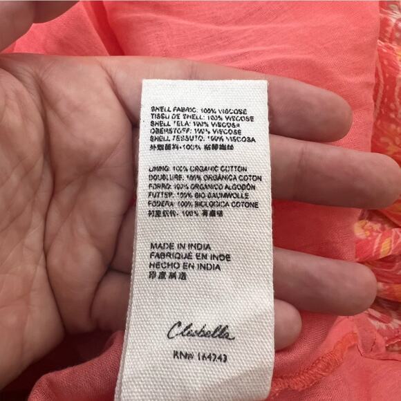 NWT Cleobella Hannah Maxi Dress in Blossom Block Print sz M - Picture 8 of 11